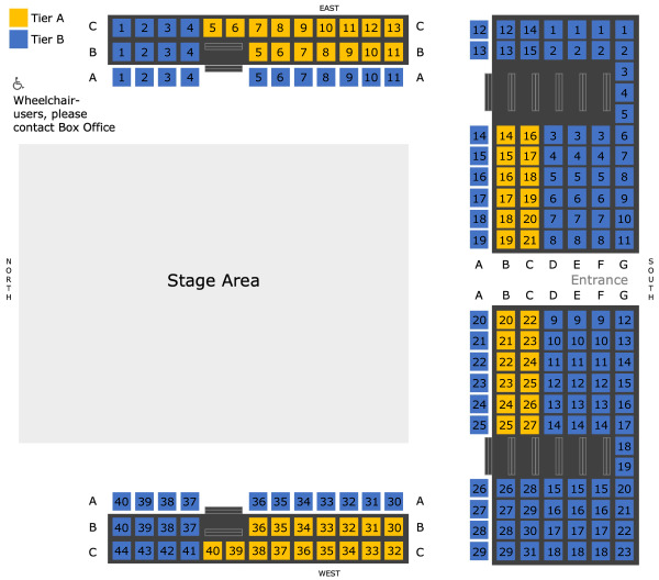 flex seating map